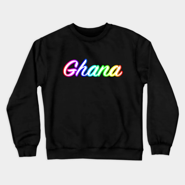 Ghana Crewneck Sweatshirt by lenn